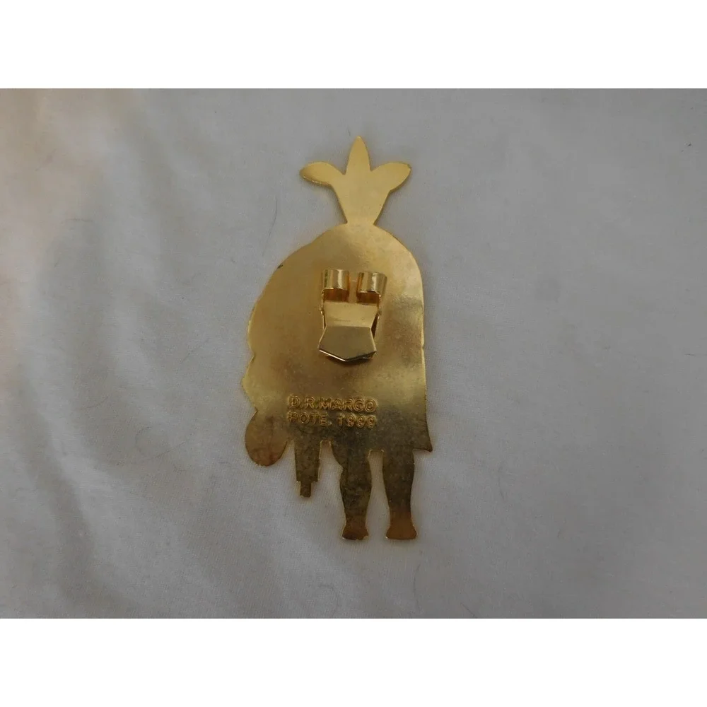 Vintage El Zaribah Shrine Temple Phoenix Arizona Lapel Bolo